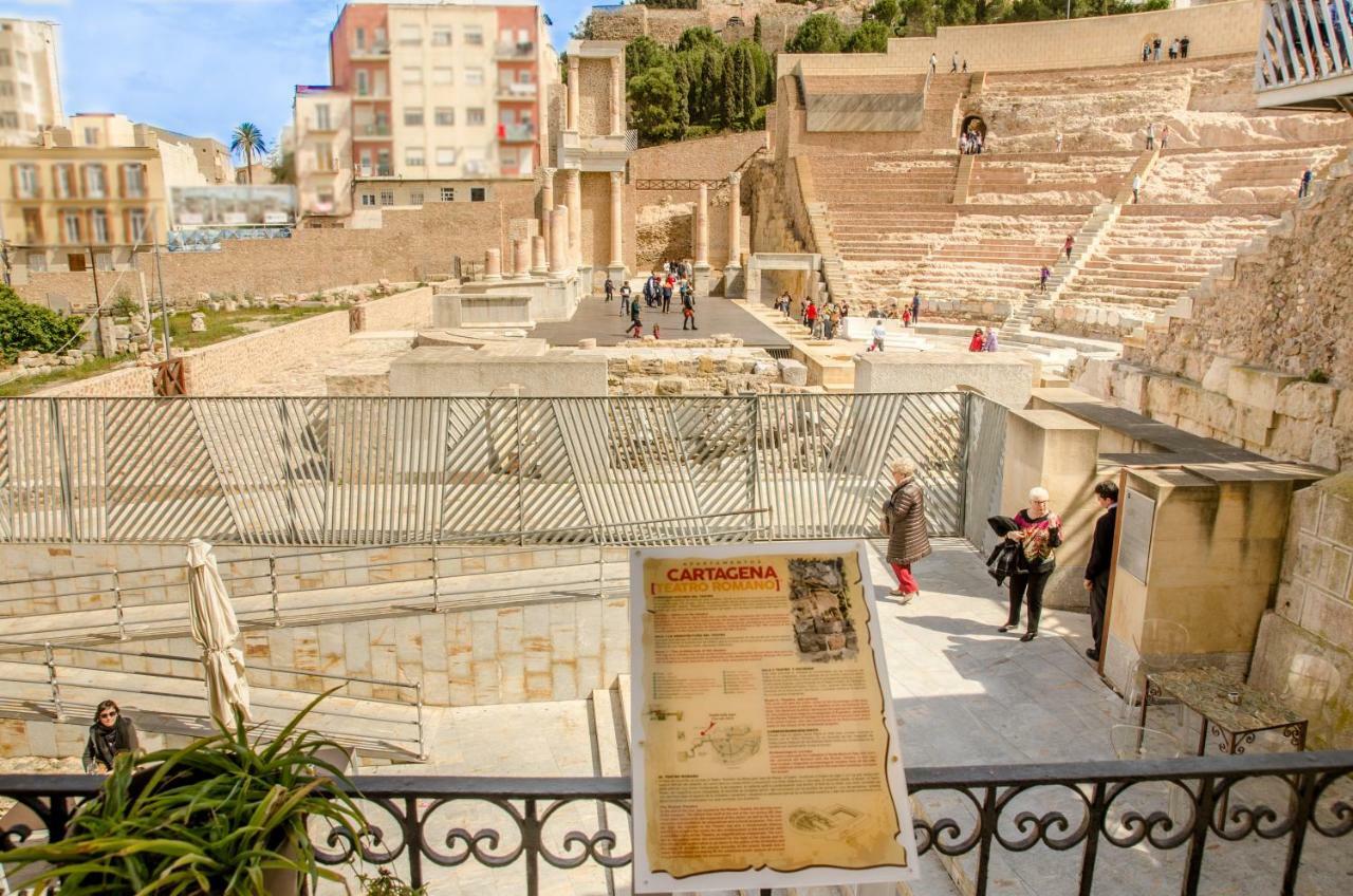 Apartamentos Teatro Romano Cartagena Eksteriør bilde