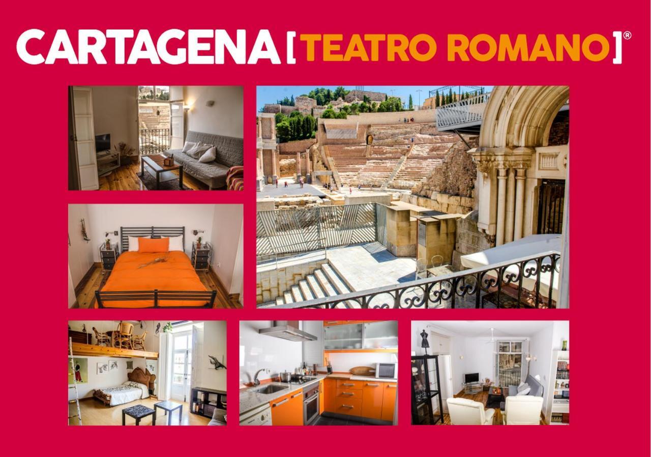 Apartamentos Teatro Romano Cartagena Eksteriør bilde